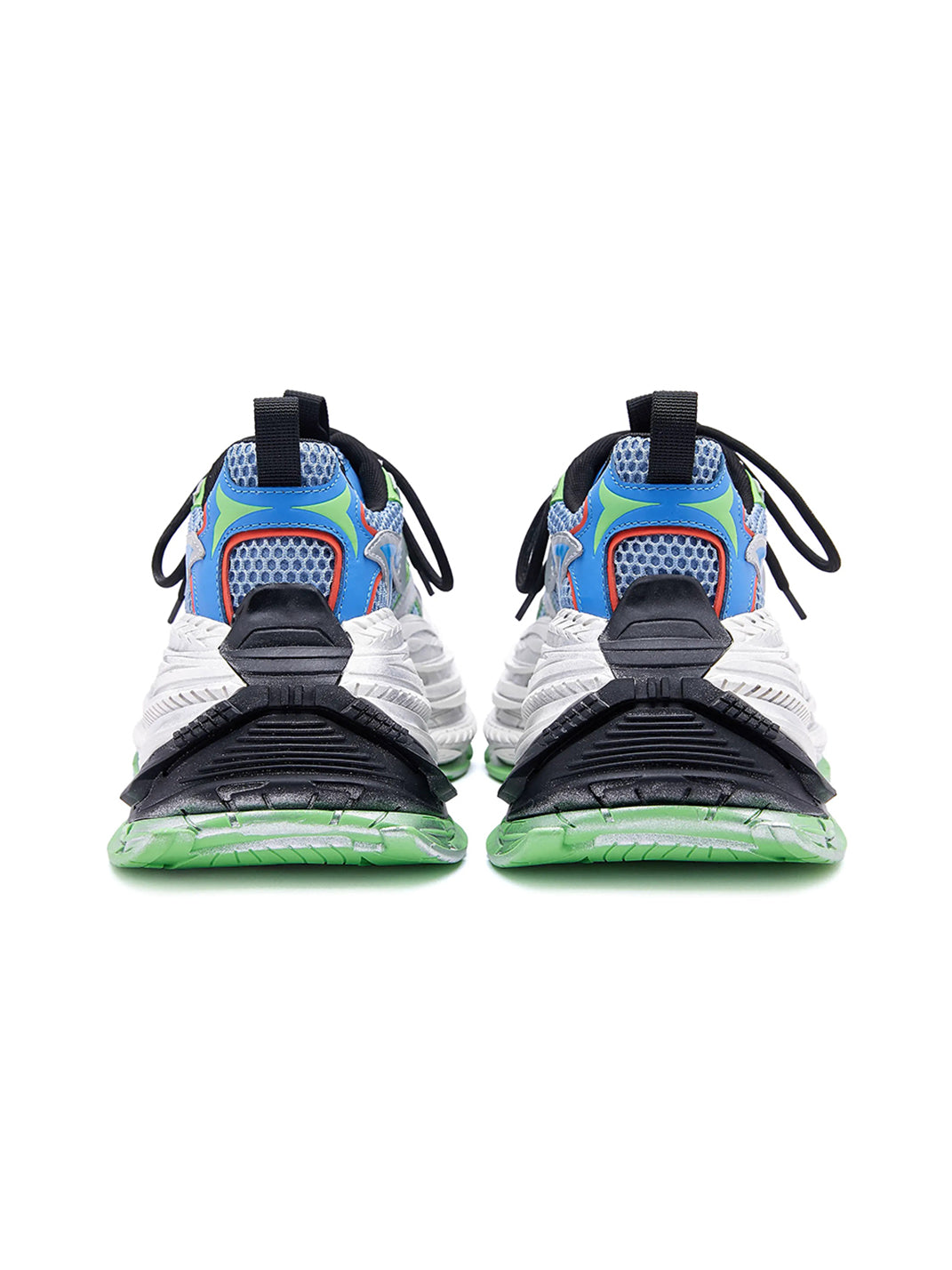 M88M丨Chunky Retro Dad Sneakers Mesh Running Shoes-Silver Green - PSYLOS 1, M88M丨Chunky Retro Dad Sneakers Mesh Running Shoes-Silver Green, Chunky Sneakers, M88M, PSYLOS 1